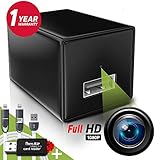 Spy Camera Charger - Hidden Camera - Mini Spy Camera 1080p - USB Charger Camera - Hidden Spy Camera - Hidden Nanny Cam - Hidden Spy Cam - Hidden Cam - Surveillance Camera FULL HD - No Wi-Fi Needed