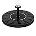 ROADTEC Solar Fountain Pump for Bird Bath, Free Standing Floating Solar Water Fountain Submersible Solar Water Pump Kit for Small Pond, Pool, Fish Tank and Garden Decoration, 1.4W