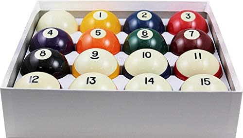 Aramith 2-1/4" Regulation Size Crown Standard Billiard/Pool Balls