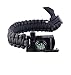 RNS STAR Paracord Survival Bracelet 500 LB - Hiking Gear Travelling Camping Gear - Parachute Rope Bracelet,Compass Stone,Stainless Fire Scrapper,Flint Fire Starter,Survival Knife,Whistle