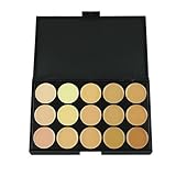 DATEWORK Professional 15 Concealer Camouflage Foundation Makeup Palette Foundation Cream Highlighter For Face