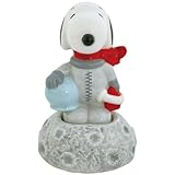 Westland Giftware Peanuts Astronaut Snoopy on Moon 3-3/4-Inch Magnetic Salt and Pepper Shakers