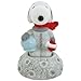 Westland Giftware Peanuts Astronaut Snoopy on Moon 3-3/4-Inch Magnetic Salt and Pepper Shakers