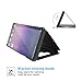 Flip Cover for Galaxy Note 9 Clear View Kickstand Full Protector Case (Samsung Galaxy Note 9, Blue)