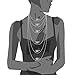Wholesale 12PCS Silver Plated Brass Curb Chain Satellite Beaded Chains Bulk for Jewelry Making (20 Inch(1.5mm))