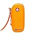 PracMedic Bags Epipen Carry Case– Insulated Epi Pens Carrying Case for Epipens, Auvi-Q, Inhaler, Allergy Medication & Diabetes Supply– Durable Emergency Medical Pouch for Travel (Yellow)