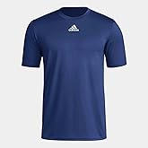 adidas Mens SS Pregame Bos Tee Team Navy XL
