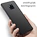 Huawei Mate 20 Pro Case, Almiao [Ultra-Thin] Minimalist Slim Protective Phone Case Back Cover for Huawei Mate 20 Pro (Smooth Black)