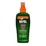 Repel Insect Repellent Sportsmen Max Formula Spray Pump 40% DEET, 6-Ounce, 12-Pack