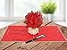 PopLife® Red Roses 3D Pop Up Valentine's Day Card - Happy Anniversary for Her, Bouquet Valentine's Day Card, Happy Birthday, Engagement - for Mom, Daughter, Wife, Fiancé, Girlfriend