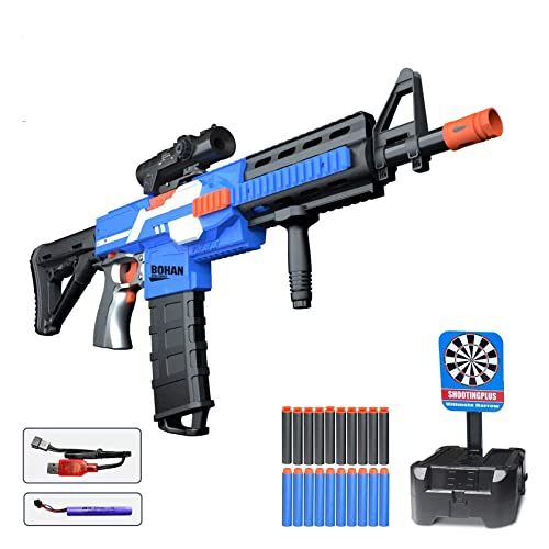 Automatic Toy Gun for Nerf Guns Sniper Rifle with Scope, Air Soft ...