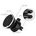 POOPHUNS Magnetic Car Mount, Air Vent Magnetic Car Phone Holder, 360-Degree Rotation, Easy Installation, Universal for iPhone 7/6s Plus/6s/5s, Samsung Galaxy S7/S6 Edge, HTC and GPS Devices