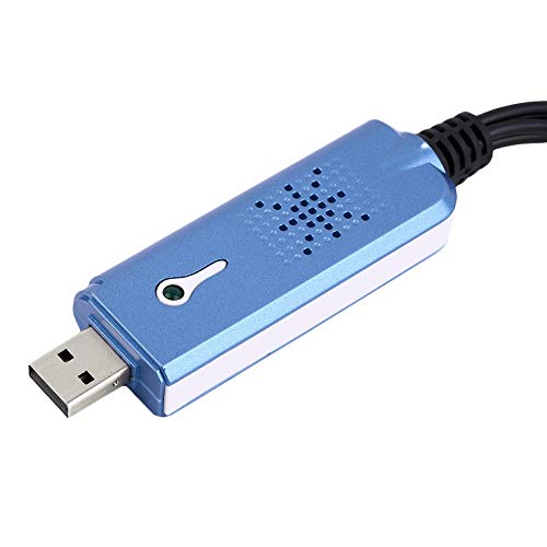 USB 2.0 Video Capture Card Converter Audio Video Grabber Adapter TV Tuner for Computer Win XP 7 8 10 NTSC PAL