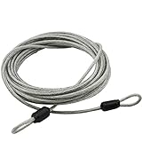 Lumintrail 3mm Braided Steel Coated Security Cable