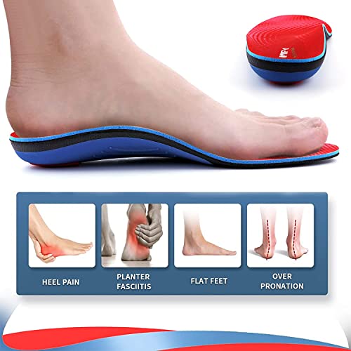 Walkomfy Heavy Duty Support Pain Relief Orthotics 210+ lbs Plantar