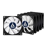 Arctic F8 Value Pack (5 Units) - 80 mm Standard Case Fan | Ultra Low Noise Cooler | Silent Cooler with Standard Case | Push- or Pull Configuration Possible