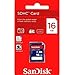 SanDisk 16GB SD HC memory card - (SDSDB-016G, bulk packaging)