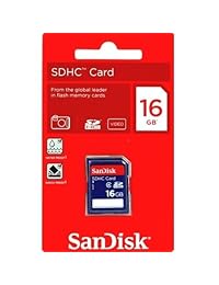 ?Tarjeta de memoria flash SDHC de clase 4 SanDisk 16GB, paquete de 2 unidades, SDSDB2L-016G-B35