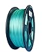 SunTop PLA 3D Printing Filament 1.75mm Silk Green, Rohs Compliance, 1 kg (2.2lbs) Spool, Dimensional Accuracy +/- 0.03 mm