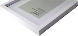 YiPinYin 7x5in Photo Frames Set of 3 White Boxed Gallery 5x7 Wall Tabletop view 5