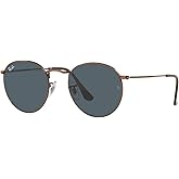 Ray-Ban Unisex Rb3447 Round Metal Round Sunglasses