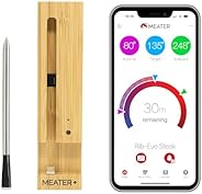 MEATER Plus: Long Range Wireless Smart Meat Thermometer with Bluetooth Booster | For BBQ, Oven, Grill, Kitchen