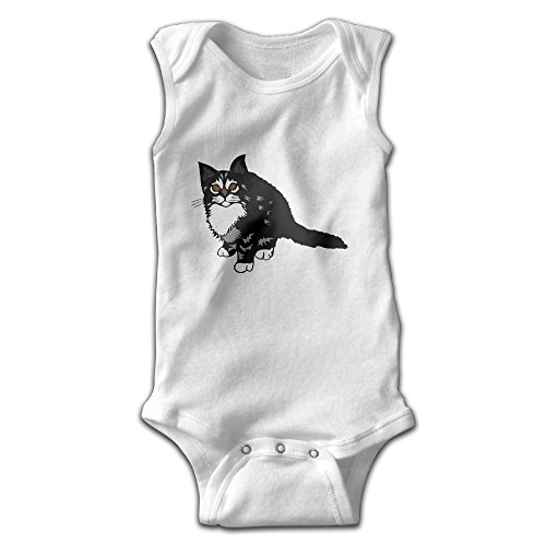 Michael Conti Fat Cat Sleeveless Baby Romper Comfortable Adorable Romper Jumpsuit Playsuit For Infant
