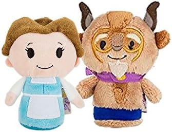 Beauty and the Beast Itty Bittys Set of Belle and The Beast 11cm Soft Toys