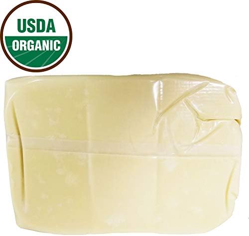Organic Shea Butter 25 lb, USDA Certified Organic by Mary Tylor Naturals, Premium Grade Raw Unrefined Shea Butter, Ivory From Ghana Africa, Amazing Skin Nourishment, Great for Eczema, Stretch Marks an