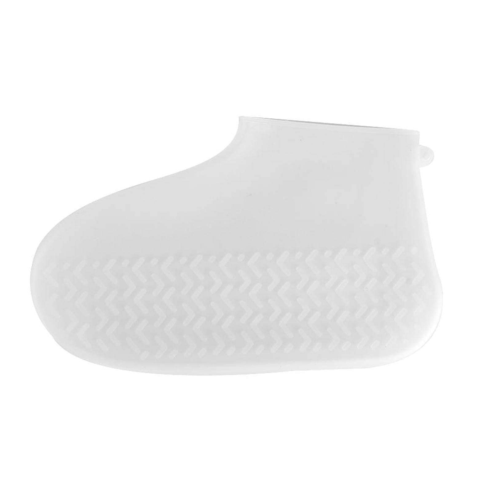 EVTSCAN Non-slip Waterproof Silicone Shoe Covers Shoe Protectors for Indoor Outdoor Protection(L)