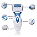 Pedi Kit, Electric Callus Remover by Uni-Right Strong Motor Comfort and Efficient with 2 Coarse Rollers Pro Pedicure SPA Home Tools for Rough Heels (Blue)