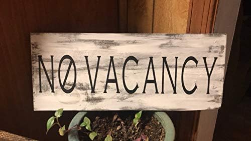 Amazon Com Weewen No Vacancy Sign No Vacancy Home Sign House