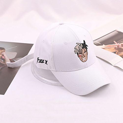 Tiffley Time Xxxtentacion Baseball Cap Adjustable Casual Sports Sun Hat Hip Hop Rapper RIP Xxxtentacion Hat