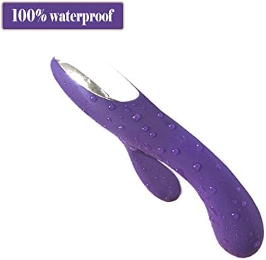 Handheld Massager Waterproof Wand Portable Automatic Silicone Massager Heating Rechargeable Powerful 10 Speed by Huhoo