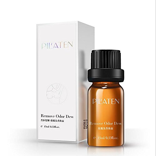 PILATEN Remove body Odor Water for men and women ,underarm,hircismus cleaner,antiperspirant deodorant, underarm armpits stop sweat dew beads net remove body odor smell water 15 ml
