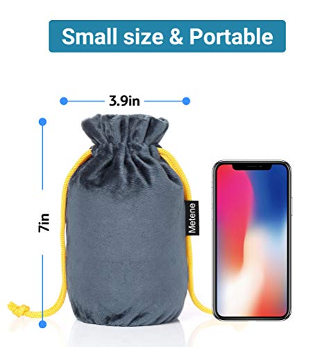 image for Metene Travel Pillow for Airplanes,Inflatable Neck & Head Support Pill