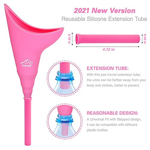 Female Urination Device, Female Urinal, Reusable Silicone Women Pee