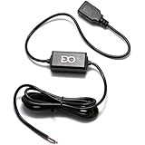 EDO Tech Ultra Compact USB Direct Hardwire Adapter Kit for Apple iPhone 7 6 6plus 5 5S 5C 4 3G 3 HTC One Nokia Lumia Google Nexus Sony Xperia LG Optimus Smartphone Phone GPS SiriusXM Radio Dash Cam