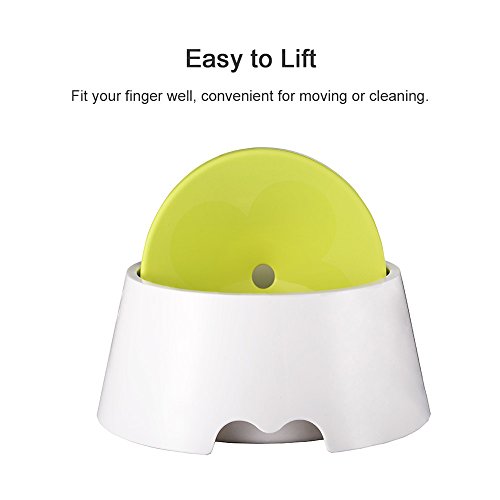 Vndaxau Dog Water Bowl Large No Spill 1000ML, Innovative Dog Cat Feeder 2 in 1, Anti-Overturn,Anti-Dust,Anti-Choking - Thumbnail 6