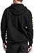 Caterpillar Men's Trademark Banner Hooded Sweatshirt (Regular and Big Sizes), Black, X Large Tall