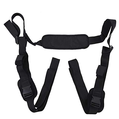 Keenso Scooter Shoulder Strap, Portable Surfboard Shoulder Strap, Kayak Canoe Surfboard Adjustable Nylon Carrying Strap Belt with Paddle Loopboating Water Sports
