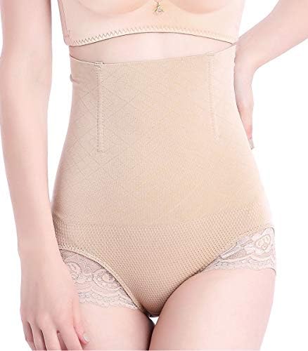 Women's Hi-Waist Body Shaper Butt Lifter Shapewear Trainer Tummy Control Panties Seamless Thigh Slimmers Cincher