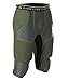 Alleson Athletic Adult Vortex Integrated 7 Padded Football Girdle (Style 7SIPG2), Charcoal Solid, M