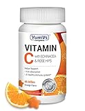 Yum-V's Complete Vitamin C with Echinacea for Adults Jellies, Orange, 60 Count