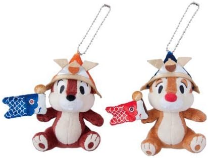 Amazon 東京ディズニーリゾート限定 チップ デール かぶとぬいぐるみバッジセット 端午の節句 五月人形 こどもの日 5月5日 五月五日 おもちゃ おもちゃ