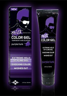 Splat Color Gel (Purple funk)