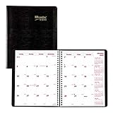 Brownline 2020 Monthly Planner, 14 Months (Dec 2019-Jan 2021), Black, 8.875 x 7.125 Inches (CB1200.Blk-20)