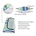OASMU Beach Blanket 59”x79” Waterproof Outdoor Picnic Blanket Water-Resistant Handy Mat Tote Spring Summer Striped Great for The Beach,Camping on Grass Sandproof 79″ 58″thumb 4
