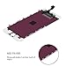 YPLANG Screen Replacement Compatible for iPhone 6 Screen Replacement LCD Display Digitizer Frame Assembly Full Repair Kit, with Repair Tools and Flowchart (Silver)
