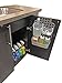 Over The Door Mount Kitchen and Bathroom Cabinet Vanity Storage Organizer Basket (Cabinet/Vanity Organizer)